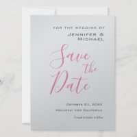 Silver Wedding Beruflich Minimalistisch modern