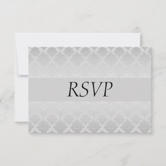 Silver Wedding RSVP (Vorderseite)