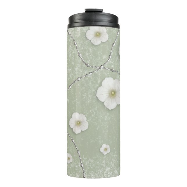 Silver Wellness-Center Thermosbecher (Vorderseite)