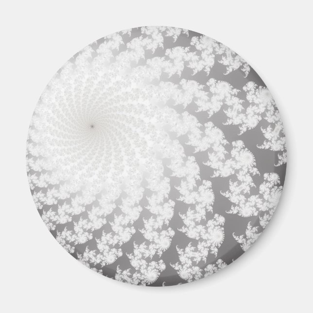 Silver Whirlpool Magnet (Vorne)