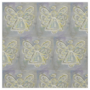 Silver White Guardian Angel Kunststoffe Stoff