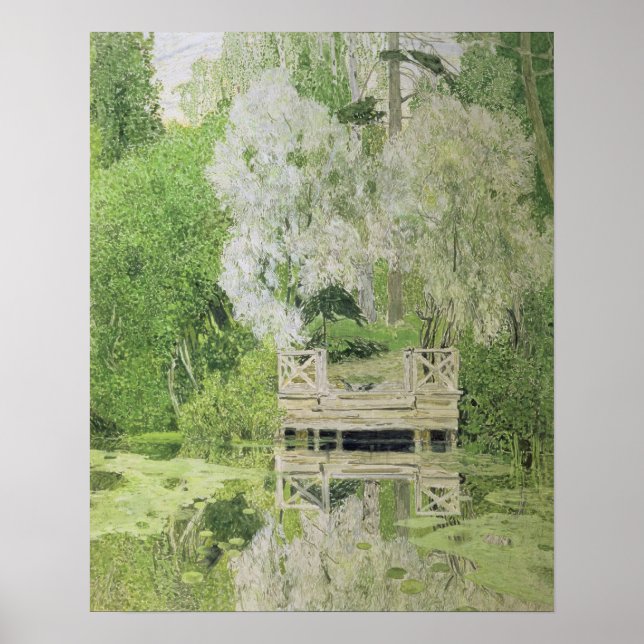 Silver White Willow, 1904 Poster (Vorne)