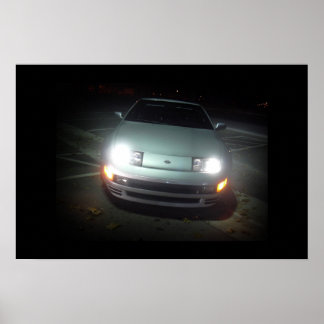 Silver Z Poster
