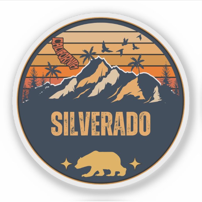 Silverado, Kalifornien Aufkleber (Vorderseite)