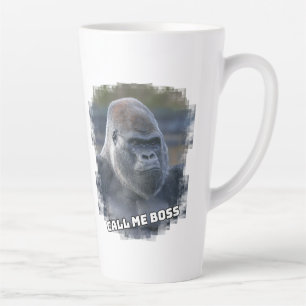 Silverback "Call Me Boss" Milchtasse