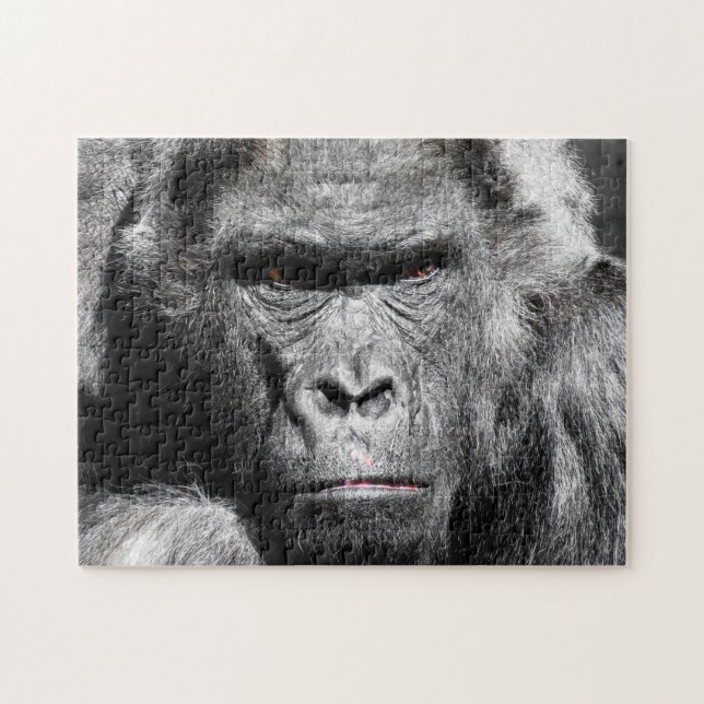 Silverback Gorilla: Bug mich nicht, Jigsaw Puzzle (Horizontal)