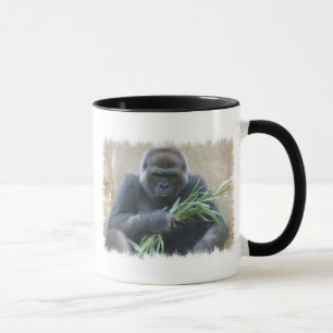 Silverback-Gorilla-Kaffee-Tasse Tasse