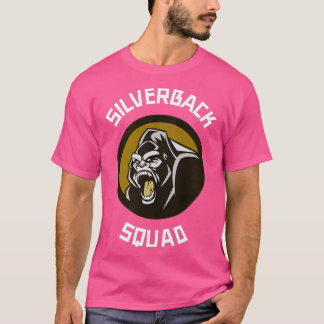 Silverback Gorilla Monkey Squad T-Shirt