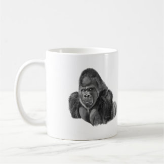 Silverback Gorilla Mug Cup ゴリラのマグカップ Kaffeetasse