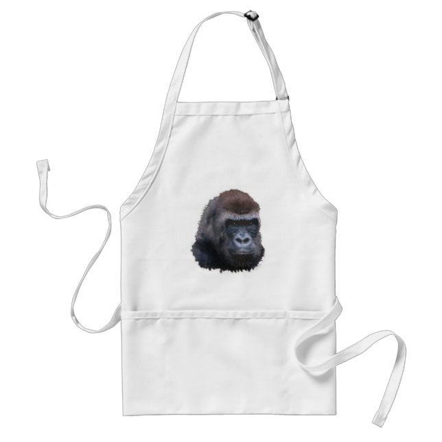 Silverback-Gorilla Schürze (Vorne)