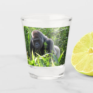 Silverback Gorilla Shot glass Schnapsglas