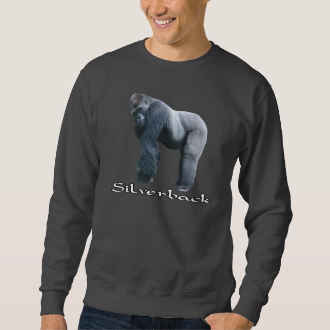 Silverback Gorilla Sweatshirt (Vorderseite)