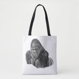 Silverback gorilla tote bag ゴリラのトートバッグ