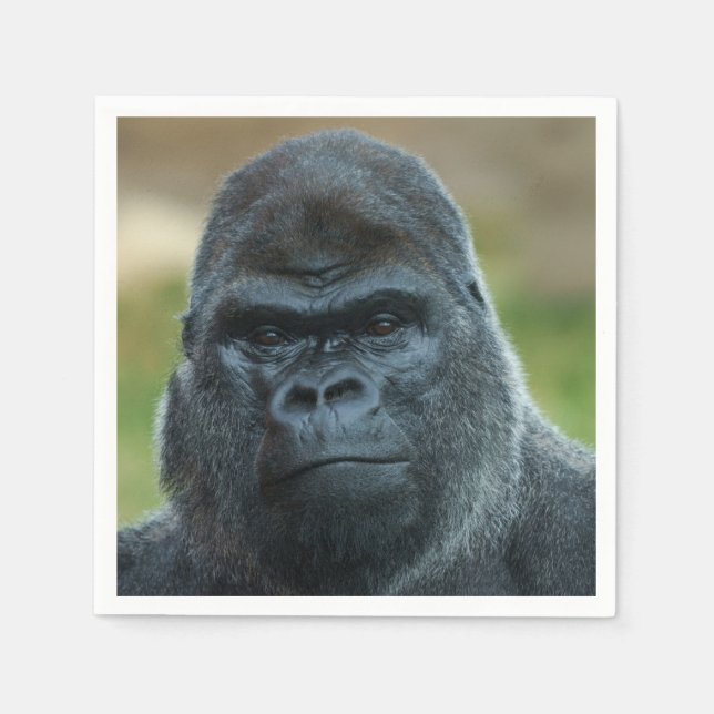 Silverback Serviette (Vorderseite)