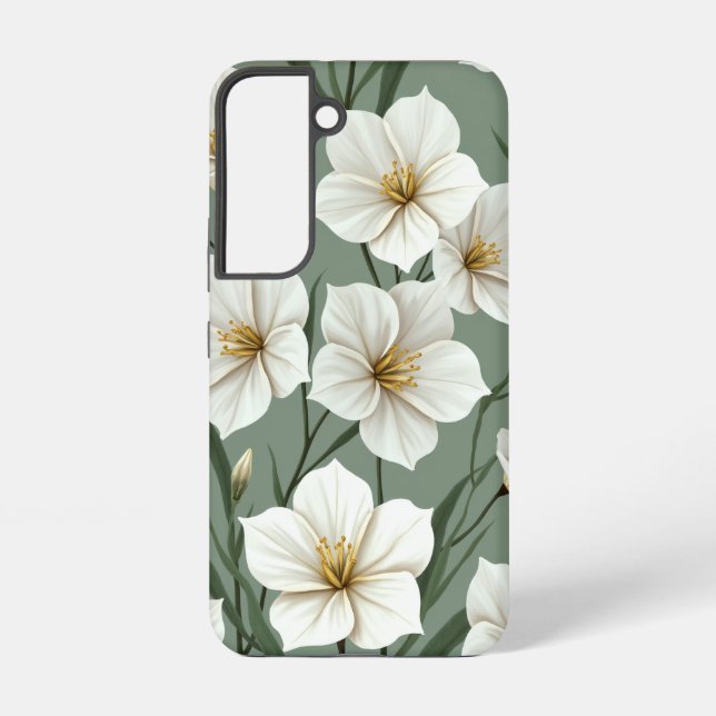 Silverbel Samsung Galaxy Case Hülle (Rückseite)