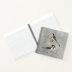 Silvered Aviary Ein Paar Notizbuch