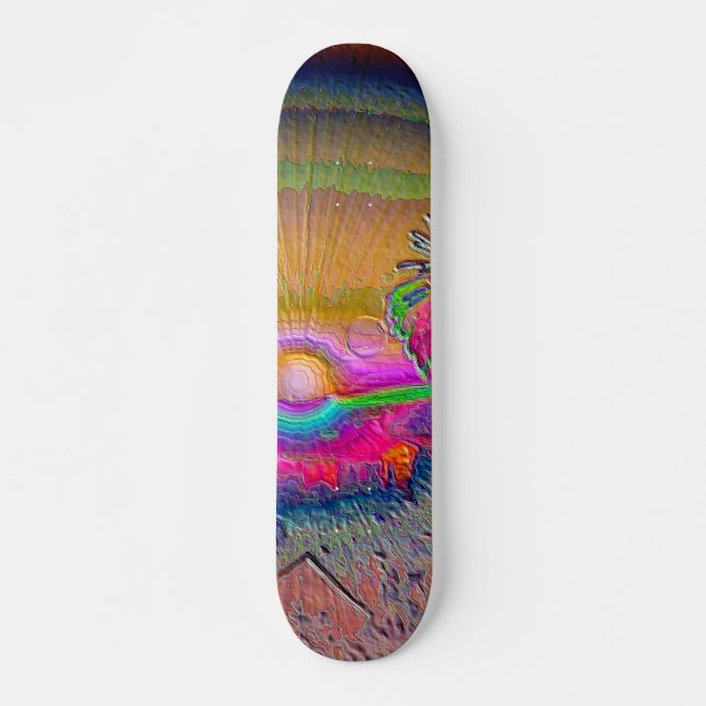 Silverlake Sunset 1 Skateboard (Vorne)