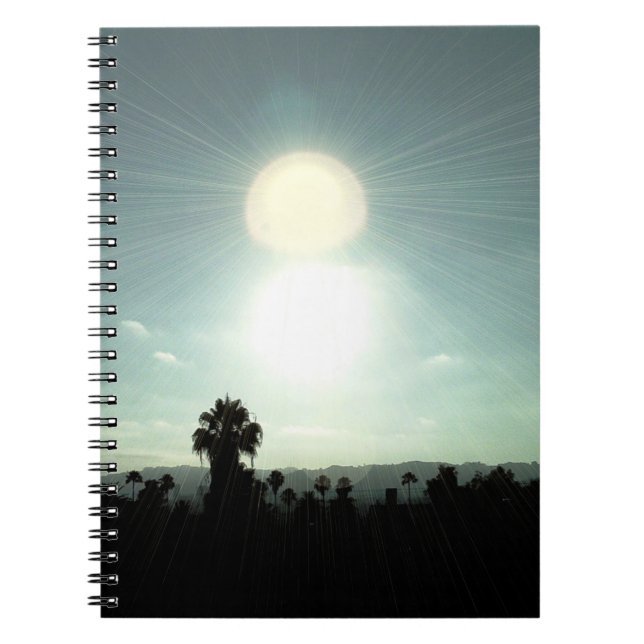 Silverlake Sunset Notizblock (Vorderseite)