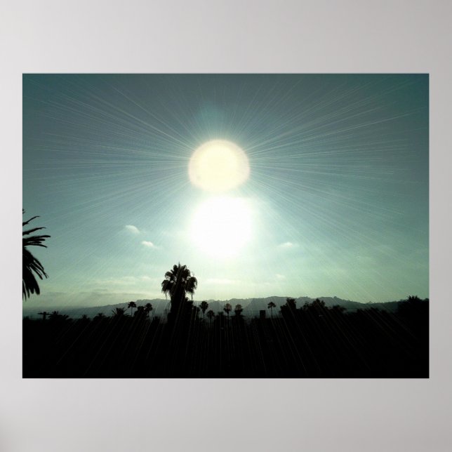 Silverlake Sunset Poster (Vorne)