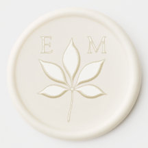 Silverleaf Elven Wedding - Rundleder-Siegel