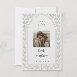 Silverleaf Elven Wedding - Thema Holz Save The Date
