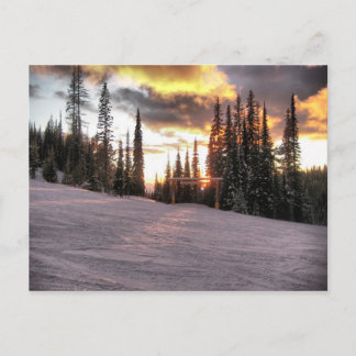 Silverstar Sunset Postkarte