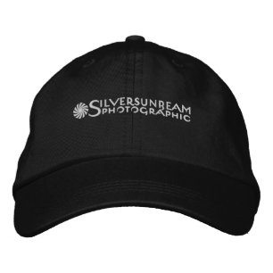 Silversunbeam bestickte Hülle (nur schwarz) Baseballkappe