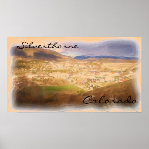 Silverthorne Colorado landschaftliches Poster