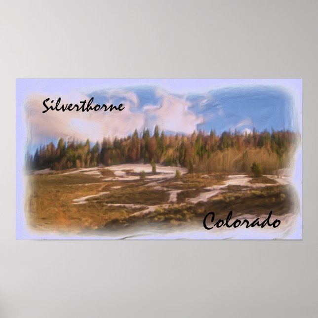 Silverthorne Colorado Poster (Vorne)