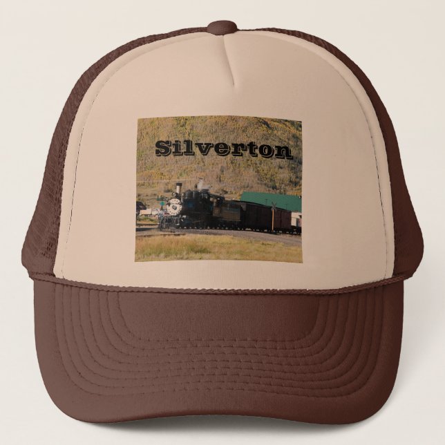 Silverton, Colorado-Kappe Truckerkappe (Vorderseite)