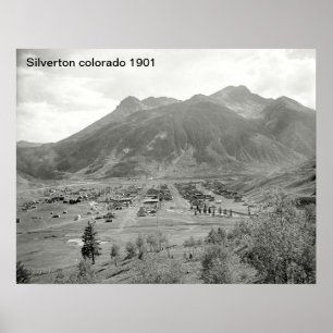 Silverton colorado Print Poster