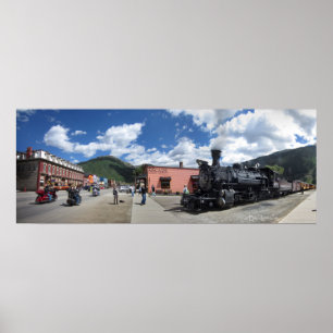 Silverton Colorado Schmalspurbahn Poster