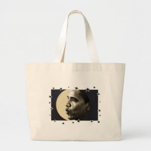 Silvertone Taschen-Tasche Obama Jumbo Stoffbeutel
