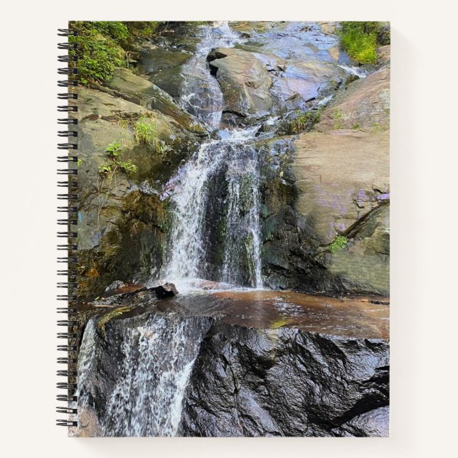 Silvervale Falls Serenity Notizbuch (Vorderseite)