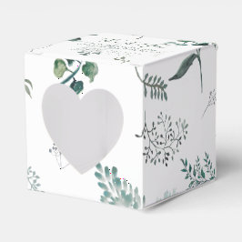 Silvery Green Eucalyptus Gastgeschenk Hochzeit Geschenkschachtel