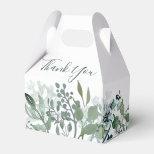 Silvery Green Eucalyptus Gastgeschenk Hochzeit Geschenkschachtel