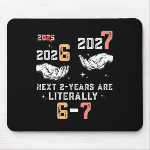 Silvester 67 Lustige Jungen Kinder Party 6 7 Meme  Mousepad