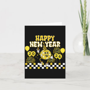Silvester Hallo 2026 Frohes Neues Jahr 2026 Disc Karte