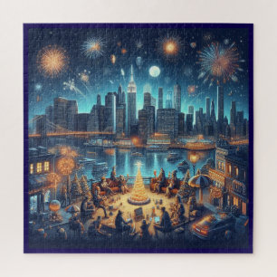 Silvester in New York City