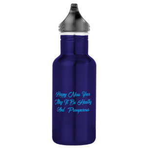 Silvester in New York City Edelstahlflasche
