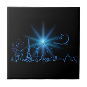 Silvester in Paris Fliese