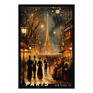Silvester in Paris Fotodruck