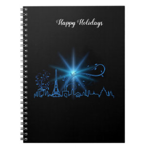 Silvester in Paris Notizblock