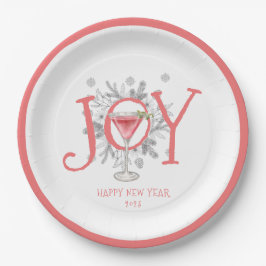 Silvester Party 2023 Napkins Pappteller