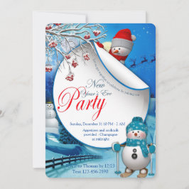 Silvester-Party Einladung