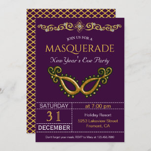 Silvester-Party Einladung