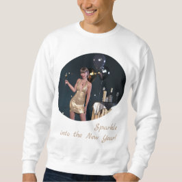 Silvester Party Girl in Sequel Dress Sweatshirt
