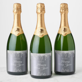 Silvester Party Glitzer Tropfen