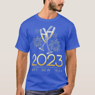 Silvester Party liefert 2023 glückliches neues Jah T-Shirt