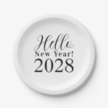 Silvester Party Schwarz-Weiß